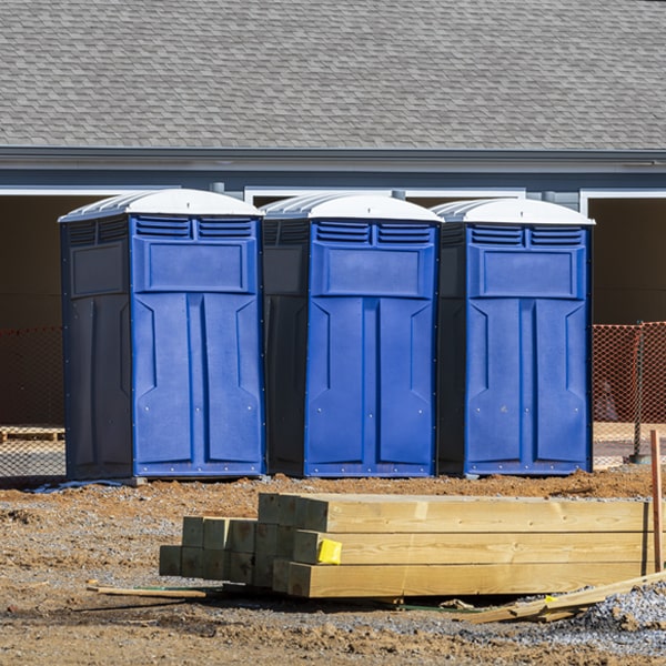 how do you dispose of waste after the porta potties have been emptied in Lance Creek